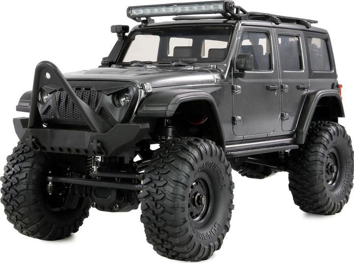 Actual product image Amewi RC Crawler Mini-D90 AMXRock 4WD 1:16 RTR grau (RTR Ready-to-Run)