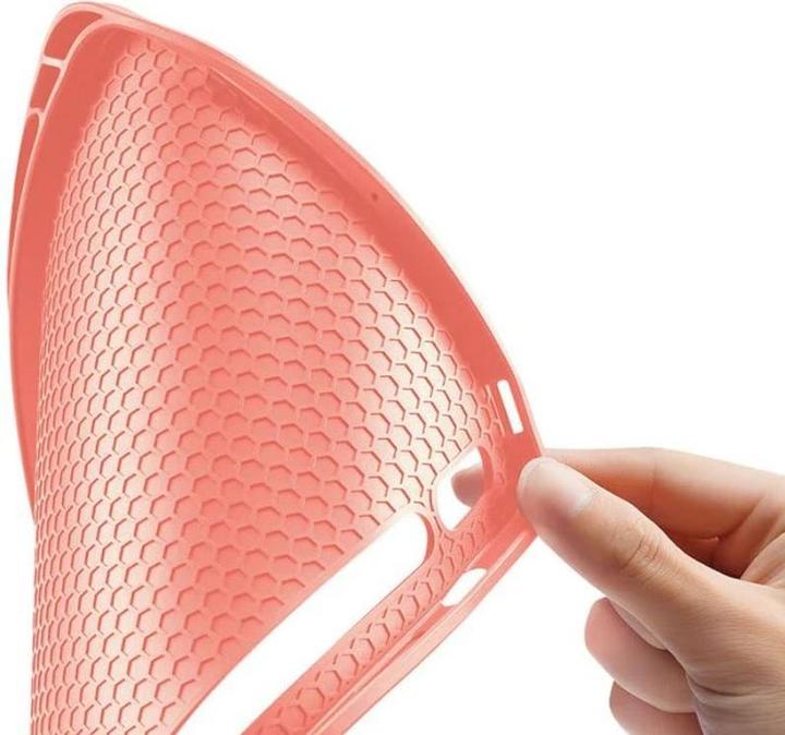 Image du produit Samsung Galaxy Tab S10 FE Plus - Ducis Domo Series, aufstellbares Flip-Etui, Pink (Samsung Galaxy Tab S10 FE+)
