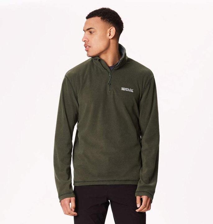 Actual product image Regatta Great Outdoors Thompson Fleece Top With Zipper To Chest (M)