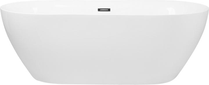 Produktbild Beliani Badewanne freistehend weiss oval 150 x 75 cm CARRERA (202 l, 150 cm, 75 cm)