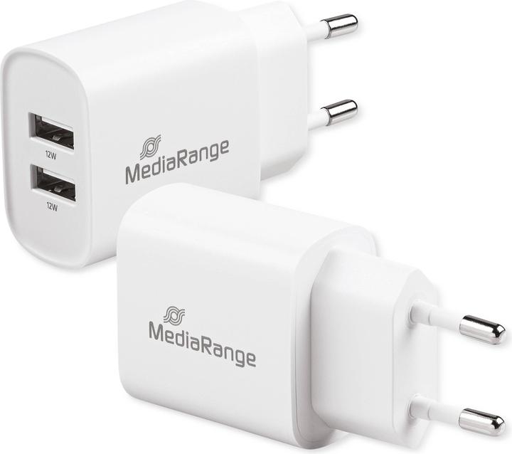 MediaRange Caricabatterie da presa (12 W)