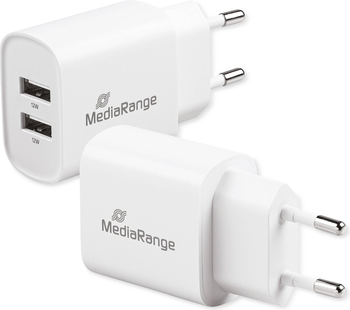 MediaRange Steckdosen-Ladegerät (12 W)