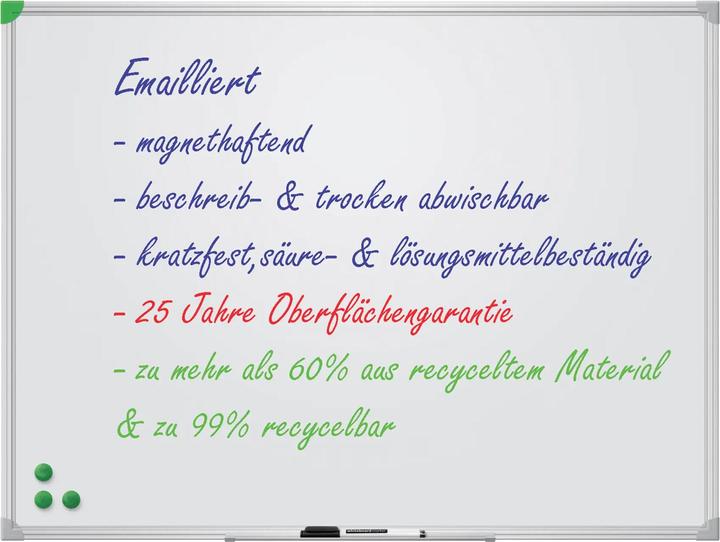Produktbild Franken Whiteboard U-Act!Line Emaille (45 x 60 cm)