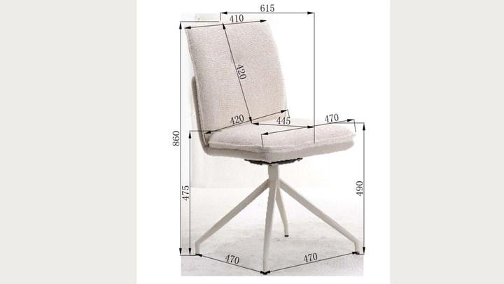 Produktbild Kare Design Drehstuhl Hilla Weiss