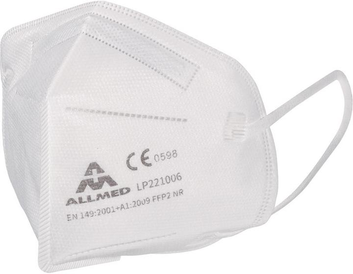 Image du produit Foliodress Mask FFP2 Loop blanc (50 pcs) (FFP2, 50 x)