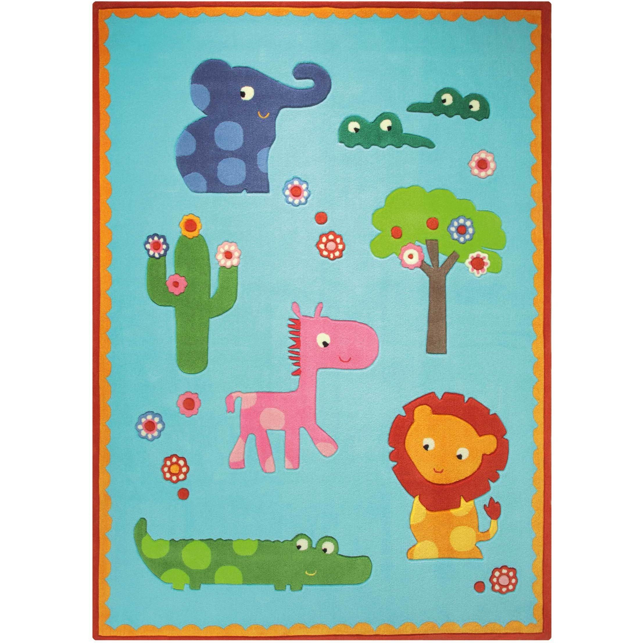 Esprit, Kinderteppich, Zoo (120 x 180 cm)