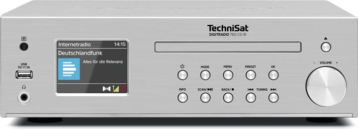 Produktbild TechniSat DigitRadio 760 CD IR (Bluetooth, CD Player, 2x 70 W)