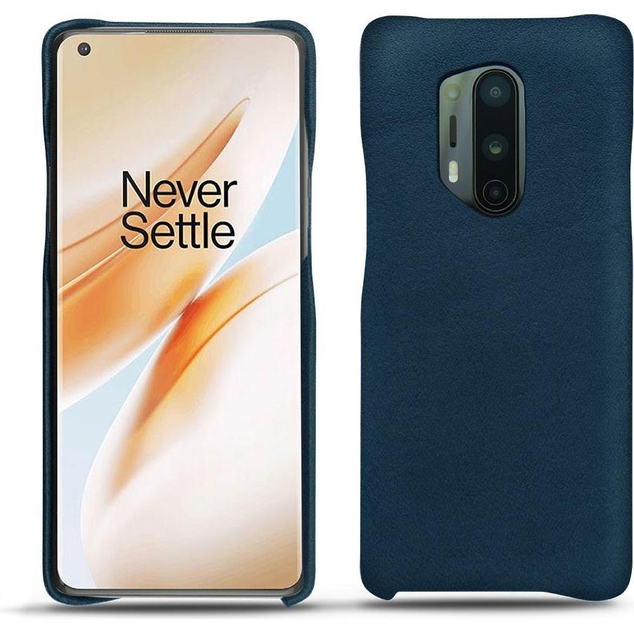 Noreve Lederschutzhülle (OnePlus 8 Pro), Smartphone Hülle, Blau