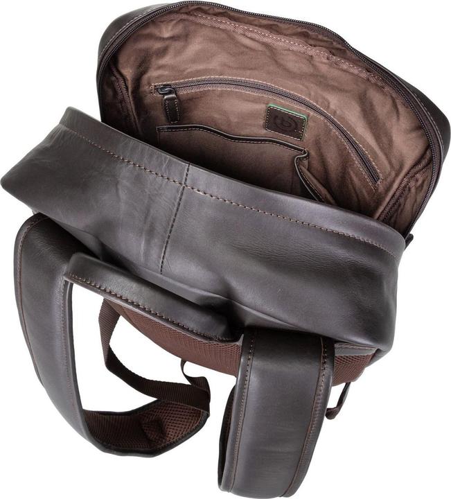 Actual product image Bugatti Clark backpack leather 42 cm laptop compartment (15.40 l)