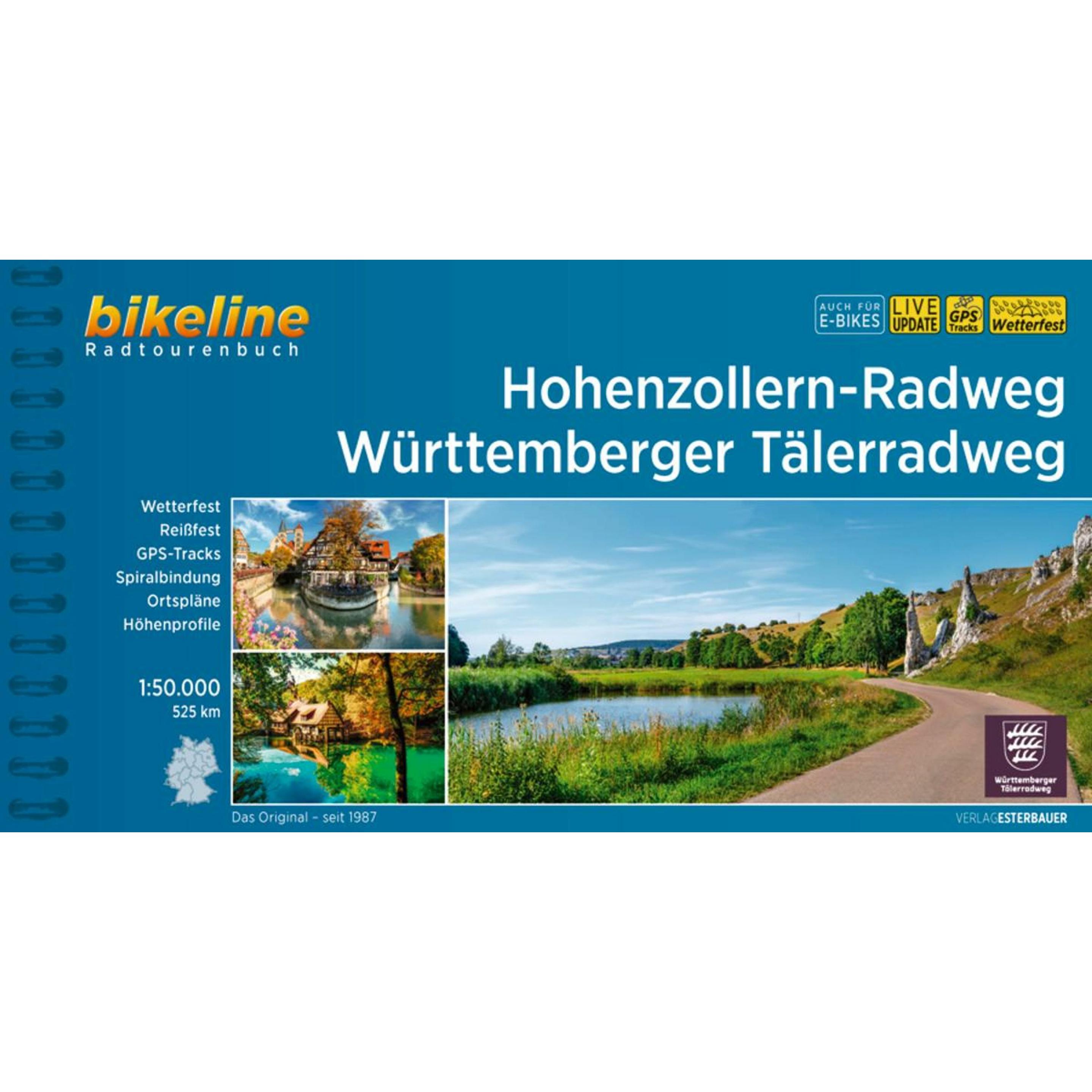 Thumbnail - Hohenzollern-Radweg • Württemberger Tälerradweg, Ratgeber von Esterbauer Verlag