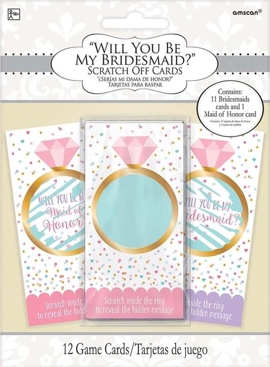 Image du produit Amscan - Carte à gratter fantaisie (12 pcs)