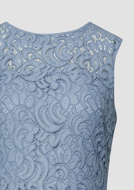Produktbild s.Oliver Midikleid mit Spitzendetails und Viskosefutter (40)