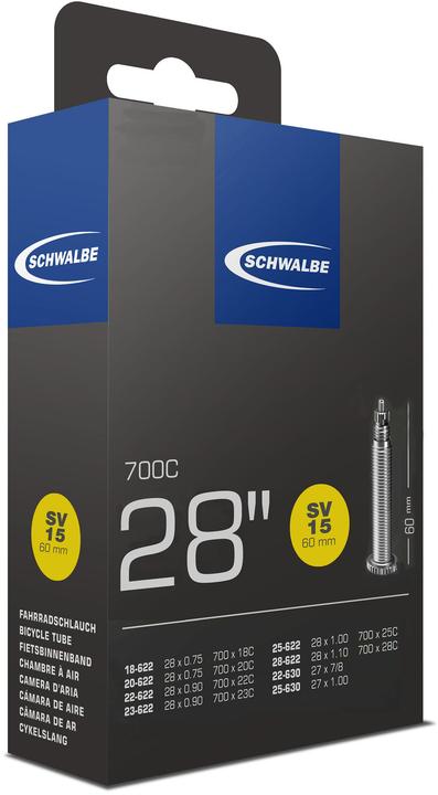 Actual product image Schwalbe Sv15 (Presta (SV), 28", 60 mm)