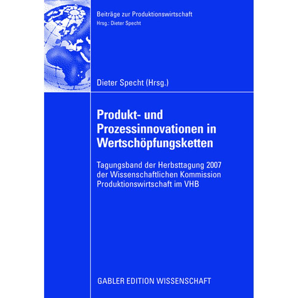 Thumbnail - Produkt- und Prozessinnovationen in Wertschöpfungsketten, Fachbücher von Dieter Specht