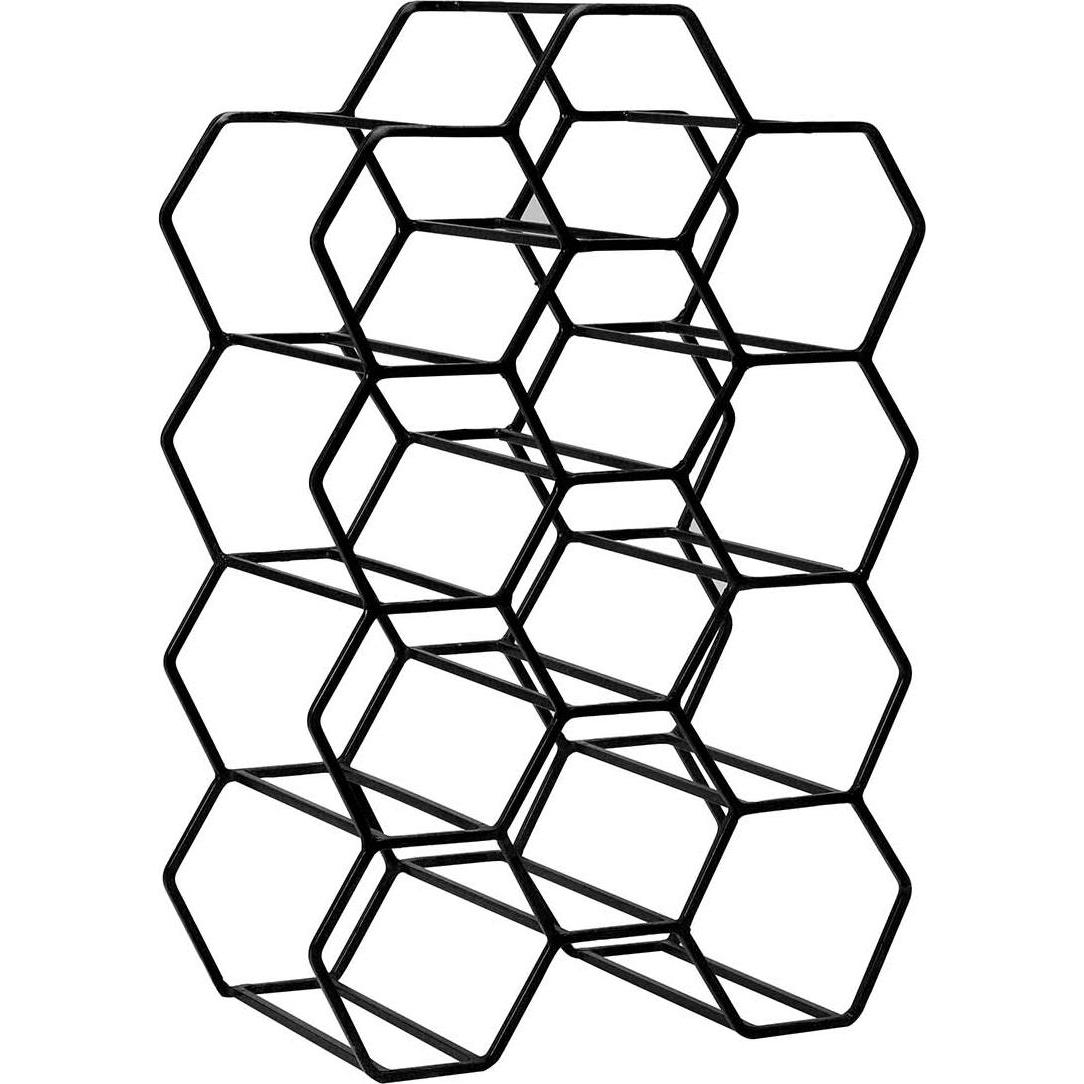 Thumbnail - Light & Living, Weinregal, Salbris (30 x 18 x 46 cm)