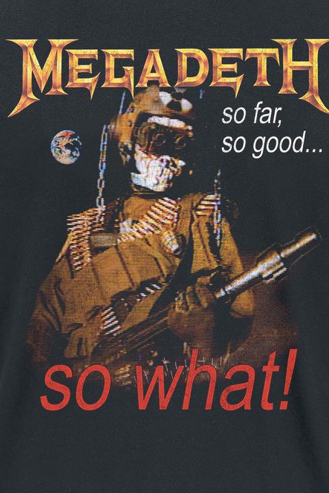 Produktbild Megadeth So What Vintage Tracklist (L)