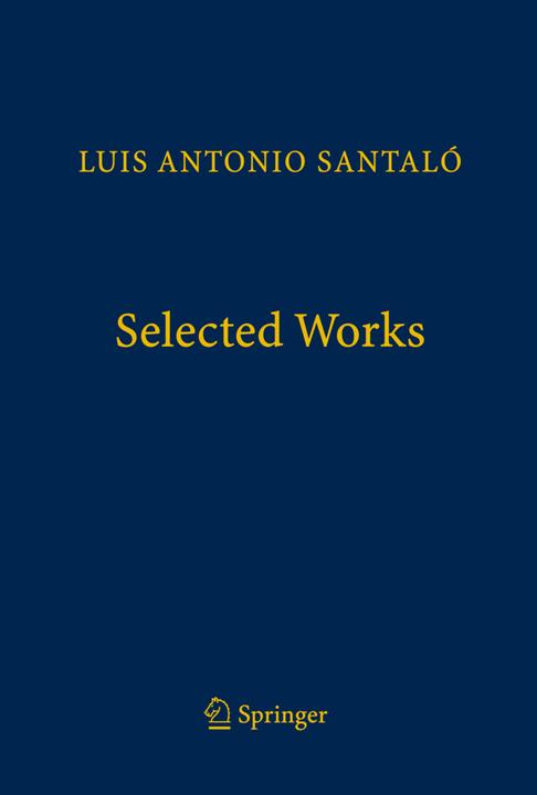 Produktbild Selected Works (Englisch, Luis Antonio Santaló, 2017)