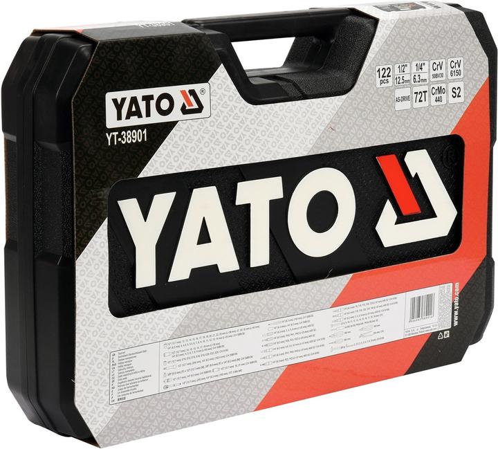 Actual product image Yato YT-38901 (10 mm, 11 mm, 12 mm, 13 mm, 14 mm, 15 mm, 16 mm, 17 mm, 18 mm, 19 mm, 20 mm, 21 mm, 22 mm, 24 mm, 27 mm, 30 mm, 32 mm, 4 mm, 4.5 mm, 5 mm, 5.5 mm, 6 mm, 7 mm, 8 mm, 9 mm)