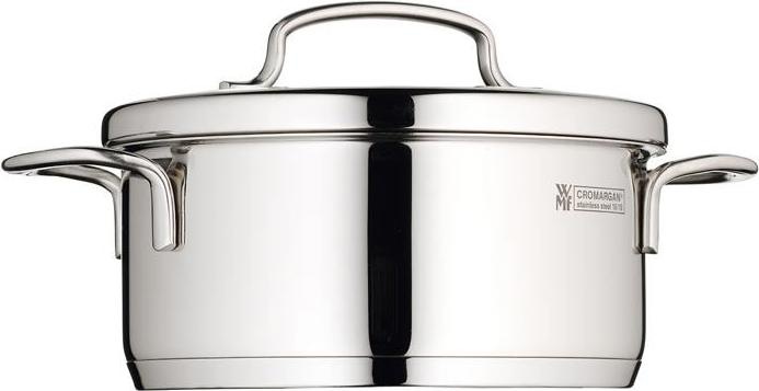 Actual product image WMF Mini stew pot (14 cm, Casserole + Stewpot, Pot, Stainless steel)