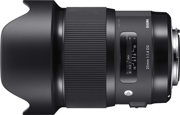 Image du produit Sigma 20mm f/1.4 DG HSM ART Nikon F (Nikon F, Plein format)