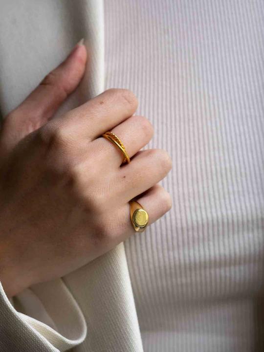 Produktbild Tara Style Crossed Masha Ring - Fingerring (waterproof) (Twisted)