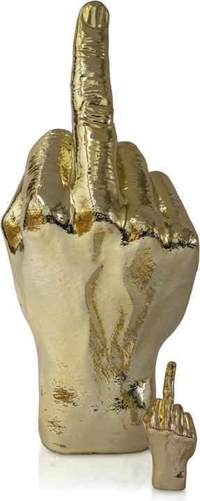 Actual product image Bitten The Finger Sculpture