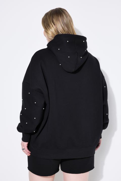 Produktbild Studio Untold Hoodie, Oversize Shape, Kapuze, Zierperlen (50, 52)