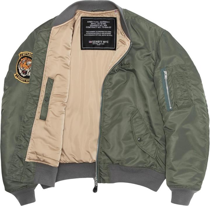 Actual product image Schott Nyc Bombers Souvenir Lave (L)
