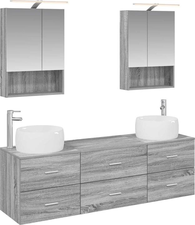 Produktbild vidaXL Badezimmermöbel-Set