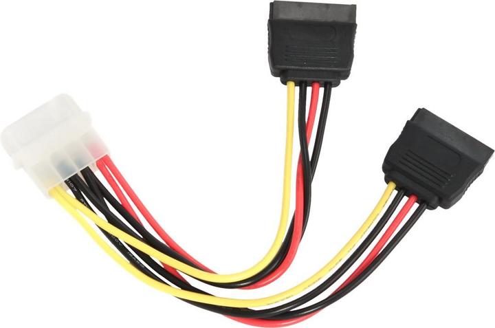 Actual product image Gembird CABLE POWER SATA X2 30CM/CC-SATA-PSY-0.3M (30 cm, SATA II)