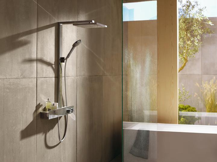 Immagine prodotto hansgrohe HG Showerpipe Raindance E 300 1jet con ShowerTablet 600 cromo 17 l/min