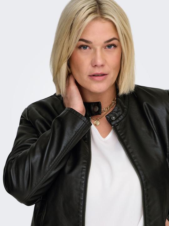 Actual product image Only Curvy faux leather jacket (42)