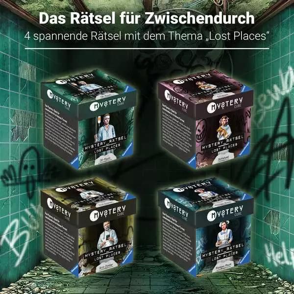 Productafbeelding Ravensburger 23692 - Mystery Cube - Lost Places: De operatiekamer - puzzel voor EXIT-liefhebbers vanaf 10 jaar (Duits)