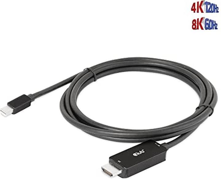 Produktbild Club 3D Club3D Kabel MiniDP 1.4 > HDMI St/St (1.80 m)