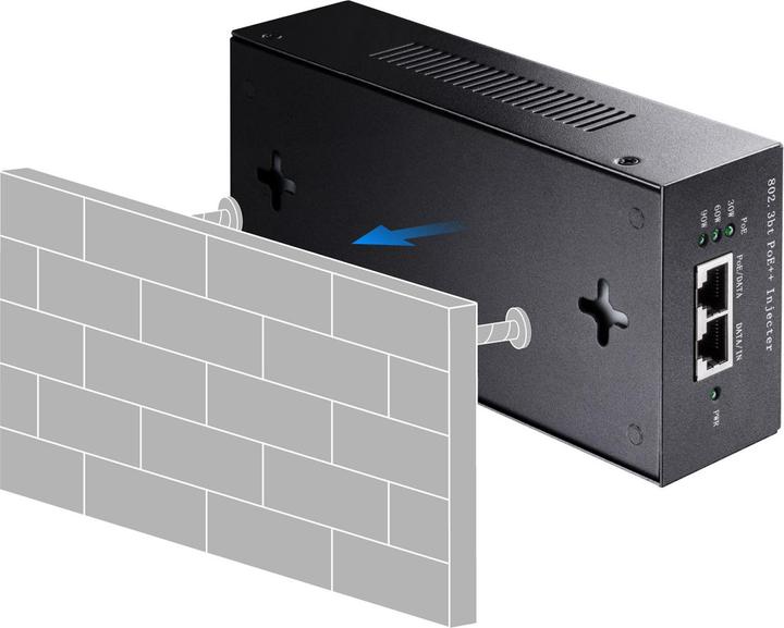 Actual product image Cudy POE400 PoE adapter Gigabit Ethernet (2 Ports)
