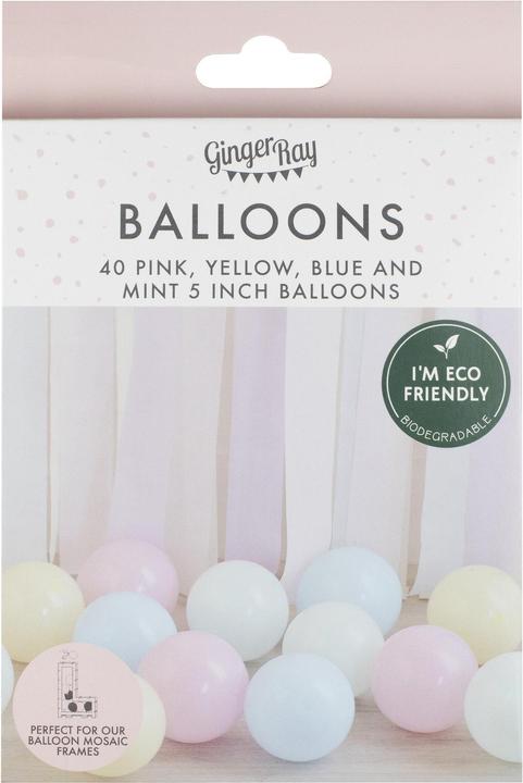 Produktbild Ginger Ray Luftballon-Set (40x)