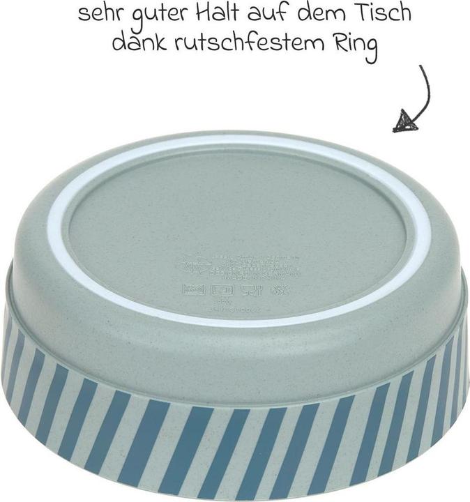 Produktbild Lässig Kinderschüssel Tiny Team Dog 350 ml, Grün