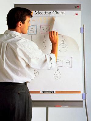 Produktbild Post-it Meeting Charts 63,5x76,2cm weiss unliniert