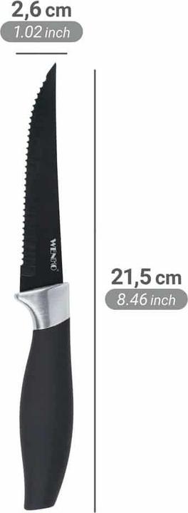 Image du produit Wenko Couteau à steak Otis 4 pcs (4 pcs, Set de couverts)