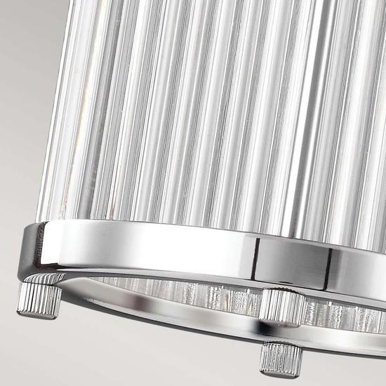 Actual product image Elstead Lighting Paulson LED pendant light G9 chrome IP44 (G9, 320 lm)