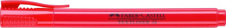 Actual product image Faber-Castell Highlighter 38 Pen shape (Red, 1 mm, 1 x)