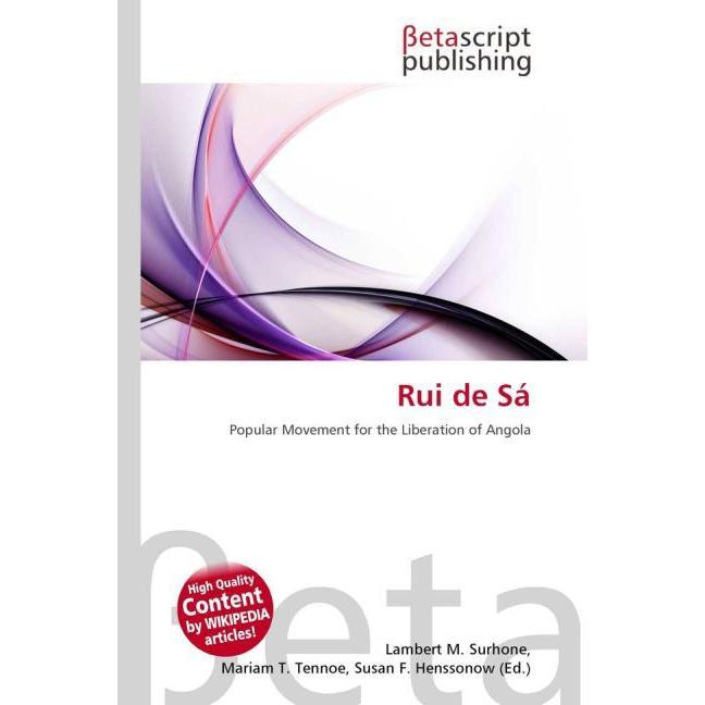 Rui de Sá, Fachbücher