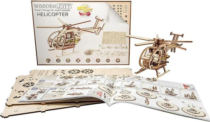 Produktbild WoodenCity Helikopter