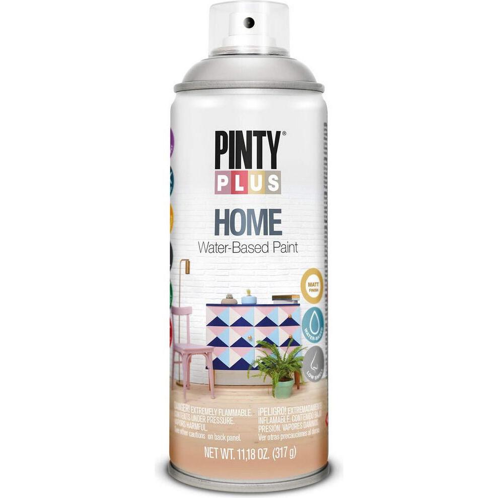 Pintyplus, Colore + Vernice per fai da te, Sprühfarbe Home Hm116 400 Ml Grey Moon (400 ml)