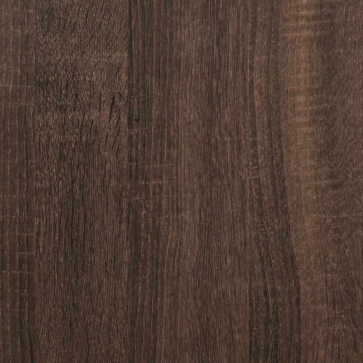 Image du produit VidaXL Ensemble de meubles de salle de bain 3 pièces en bois composite marron aspect chêne Ensemble de