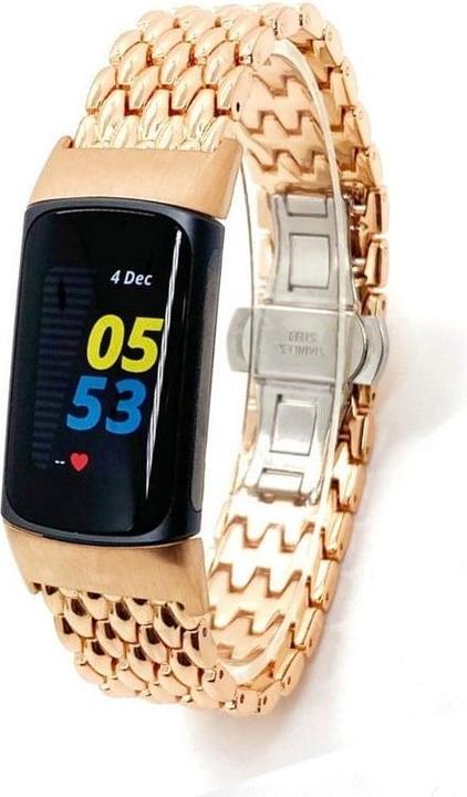 Strap-it Stahlarmband (Edelstahl, Fitbit Charge 5)