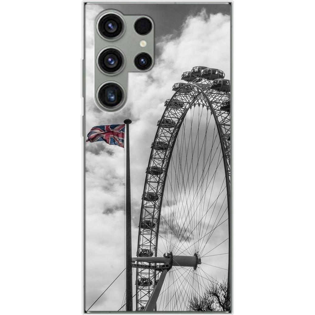 König Design Hülle Handy Schutz für Samsung Galaxy S23 Ultra Case Cover Tasche Bumper Etuis (Samsung Galaxy S23 Ultra), ...