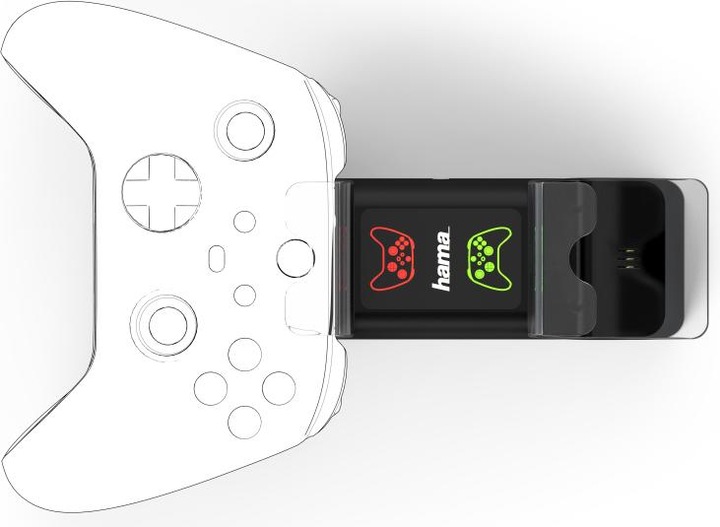 Actual product image Hama Charging Dock for Xbox Series X/S (Xbox Series X, Xbox One X, Xbox One S, Xbox Series S)