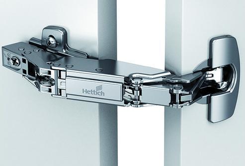Image du produit Hettich Sensys Weitwinkel Null-Einspr. mit Dämpfung 8657i schwarz halb vorl. 165°TH52