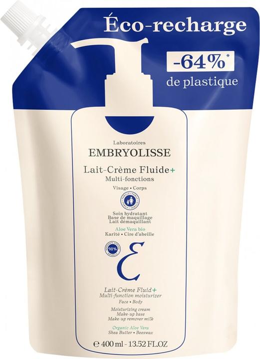 Actual product image Embryolisse Multi-Purpose Nourishing Moisturizer Lait Crème Fluid for Face & Body Hydrating Cream fo